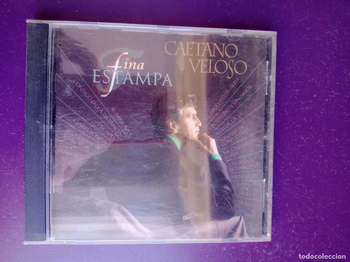 CDs de M&uacute;sica: Caetano Veloso &ndash; Fina Estampa - CD VERVE 1994, MUY POCO USO - BRASIL MPB