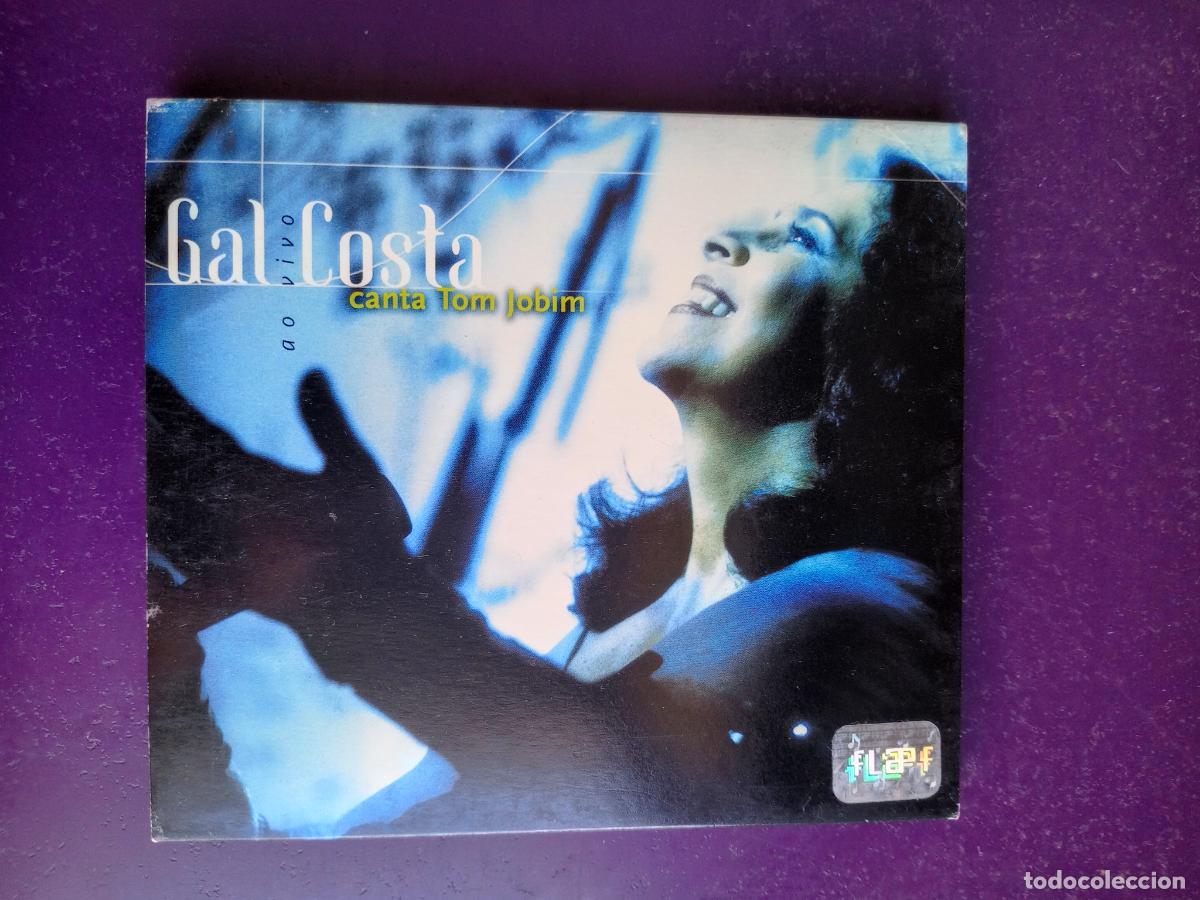 CDs de M&uacute;sica: GAL COSTA CANTA TOM JOBIM AO VIVO - DOBLE CD BMG BRASIL 1999 - BOSSA JAZZ - SIN APENAS USO