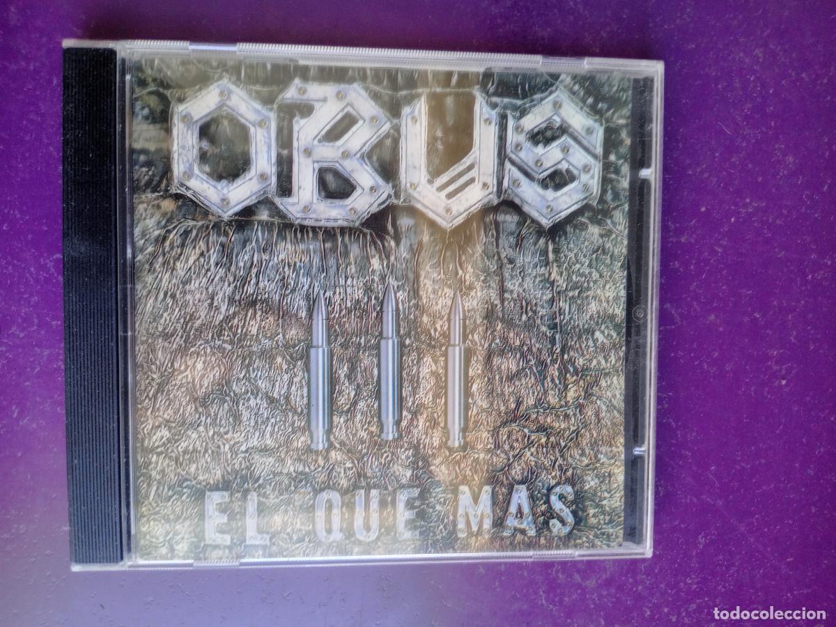 CDs de M&uacute;sica: Obus &lrm;&ndash; El Que M&aacute;s - CD ZAFIRO 1998 - SIN USO - HARD ROCK, METAL