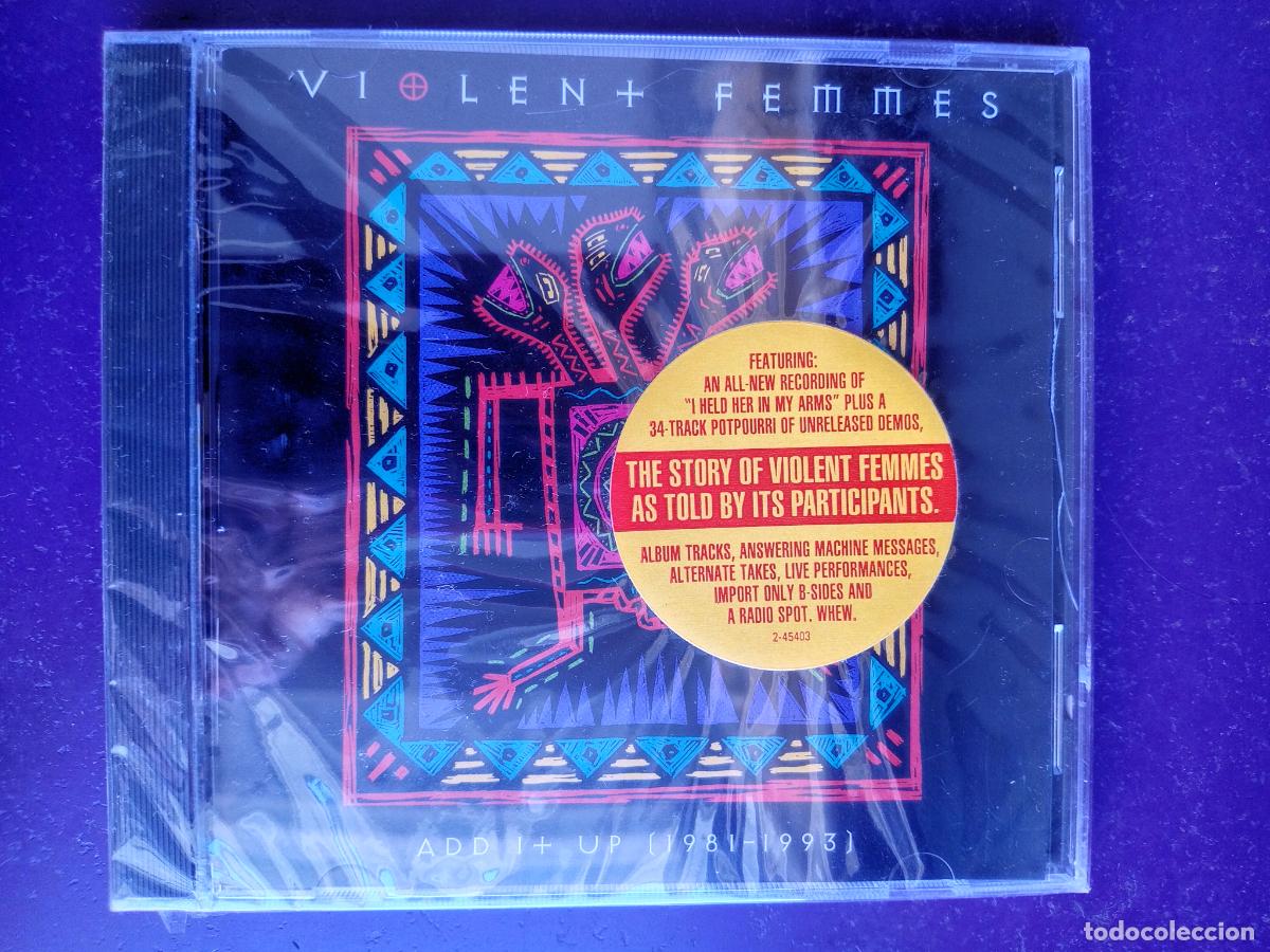 CDs de M&uacute;sica: Violent Femmes &lrm;&ndash; Add It Up (1981-1993) - CD SLASH 1993 PRECINTADO - FOLK ROCK PUNK - EDICION USA