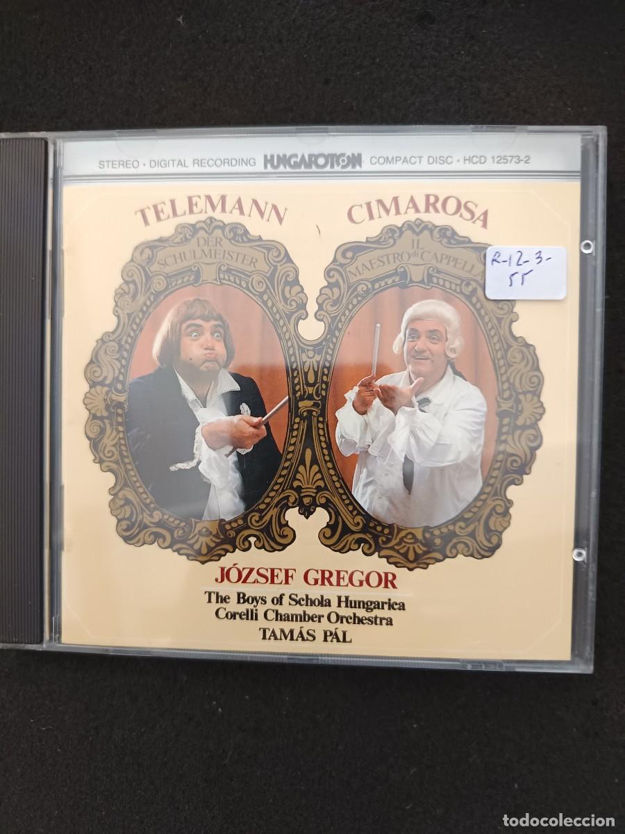 Music CDs: TELEMANN / CIMAROSA.- BAJO: J&Oacute;ZSEF GREGOR.- DIRECTOR: TAM&Aacute;S PAL