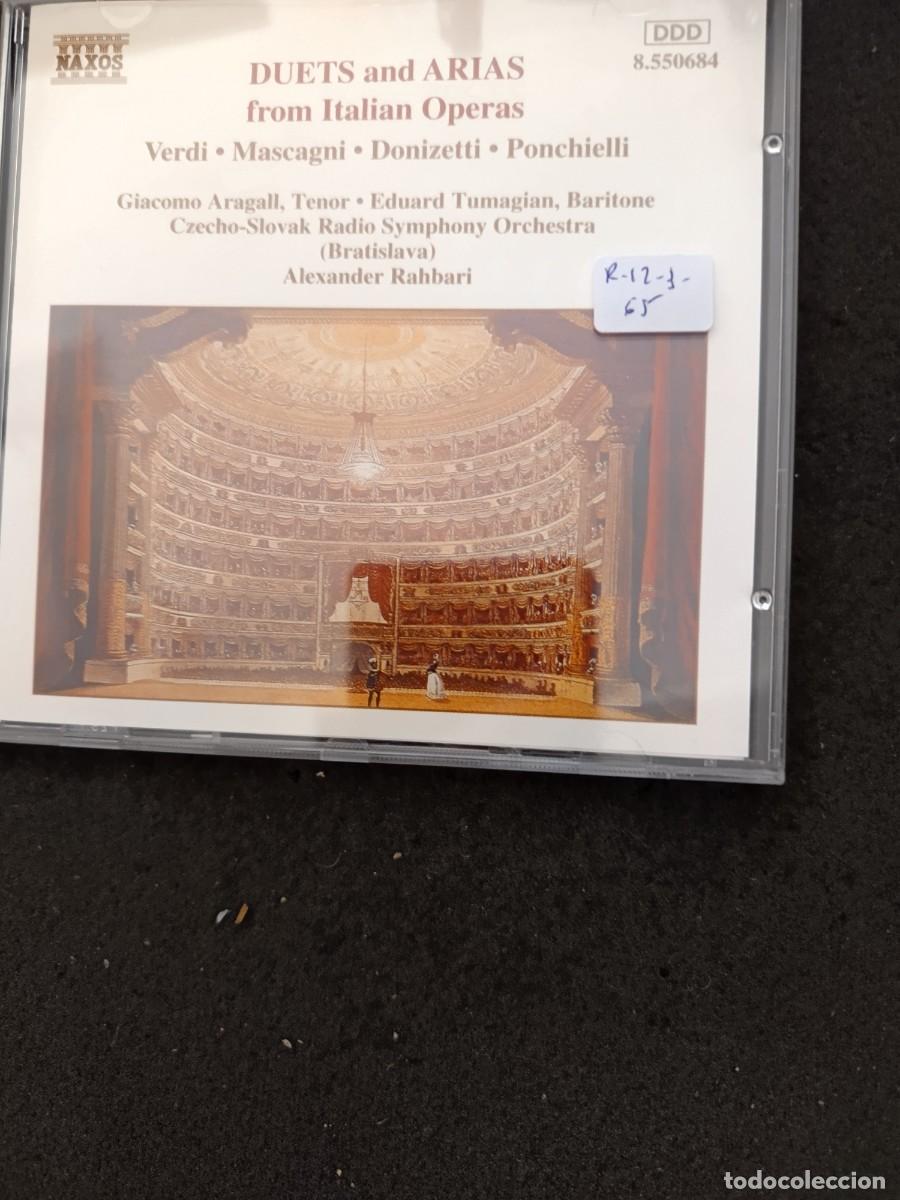 CDs de M&uacute;sica: DUETS AND ARIAS FROM ITALIAN OPERAS: VERRDI, MASCVAGNI, DONIZETTI, PONCHIELLI
