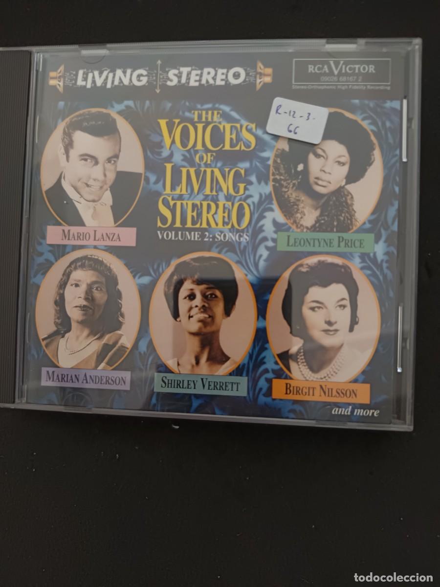 CDs de M&uacute;sica: THE VOICES OF LIVING STEREO. VOLUME 2: SONGS. MARIO LANZA. LEONTYNE PRICE, MARIAN ANDERSON, SHIRLEY