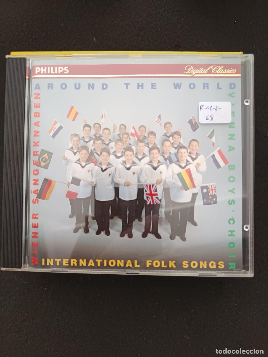 CDs de M&uacute;sica: AROUND THE WORLD. INTERNATIONAL FOLK SONGS. WIENER S&Auml;NGERKNABEN