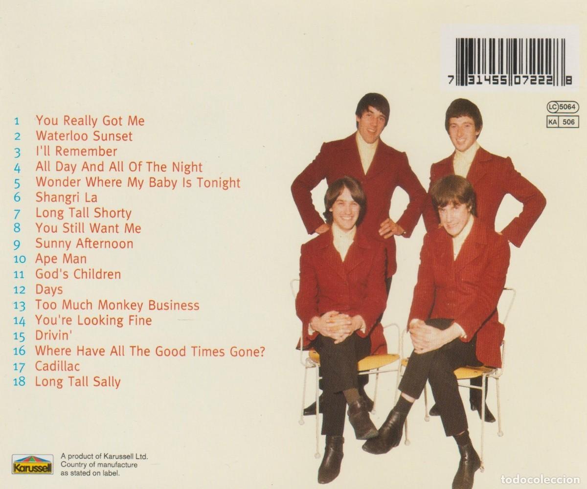 CDs de m&uacute;sica: THE KINKS. YOU REALLY GOT ME. CD. - Foto 2