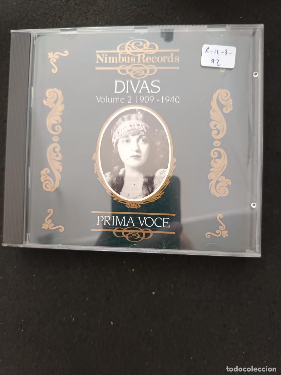 CDs de M&uacute;sica: DIVAS. VOLUME 2, 1909-1940. (NIMBUS RECORDS. PRIMA VOCE)