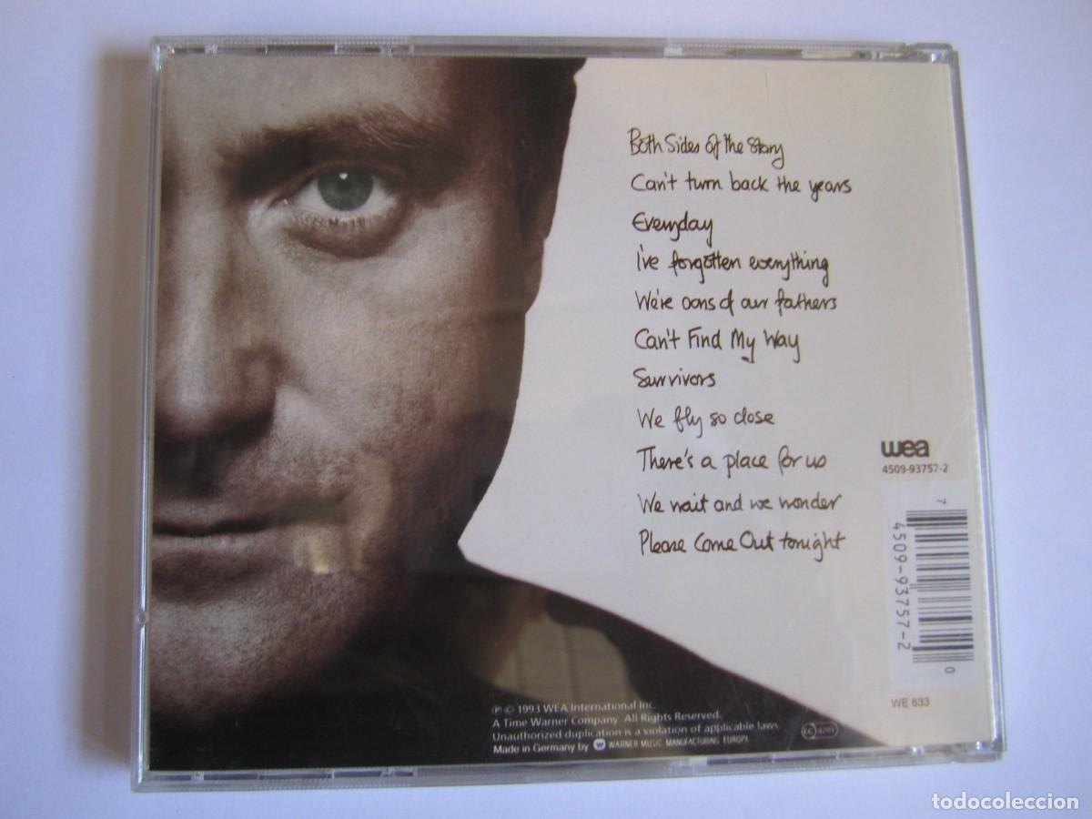 CDs de m&uacute;sica: cd phil collins both sides - Foto 3