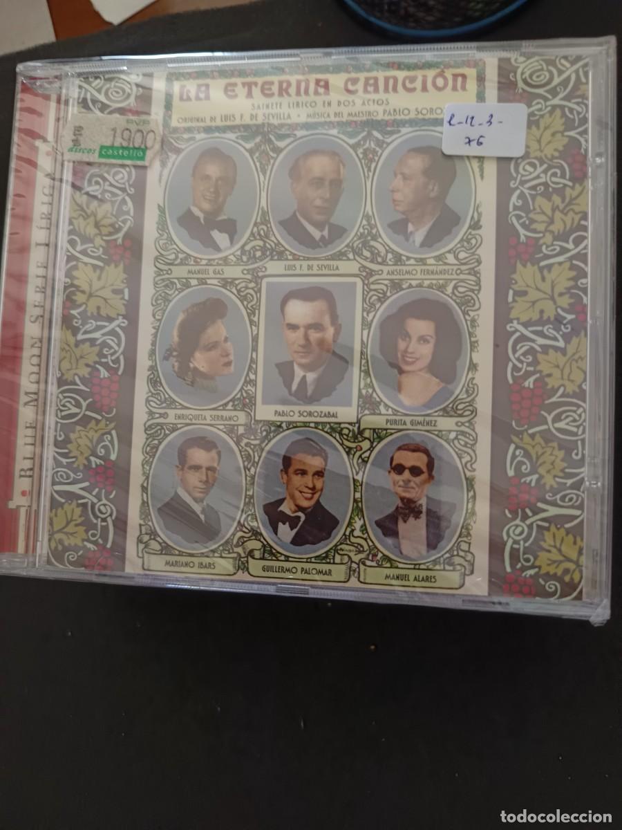 CDs de M&uacute;sica: LA ETERNA CANCI&Oacute;N. M&Uacute;SICA Y DIRECCI&Oacute;N DE PABLO SOROZ&Aacute;BAL