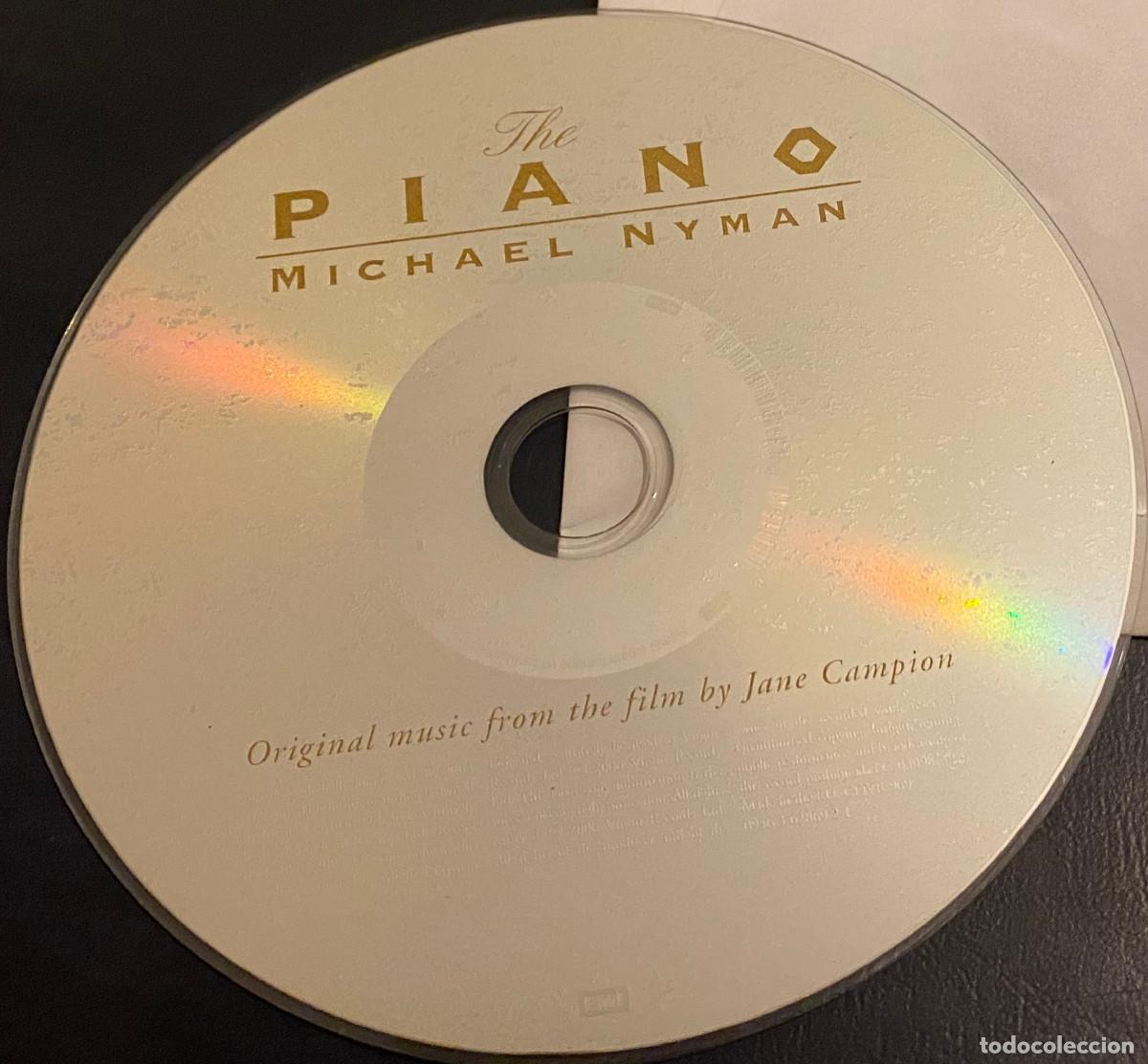 CDs de M&uacute;sica: 'The Piano', de Michael Nyman. BSO de la pel&iacute;cula. 20 temas. Sin caja, en funda de papel.