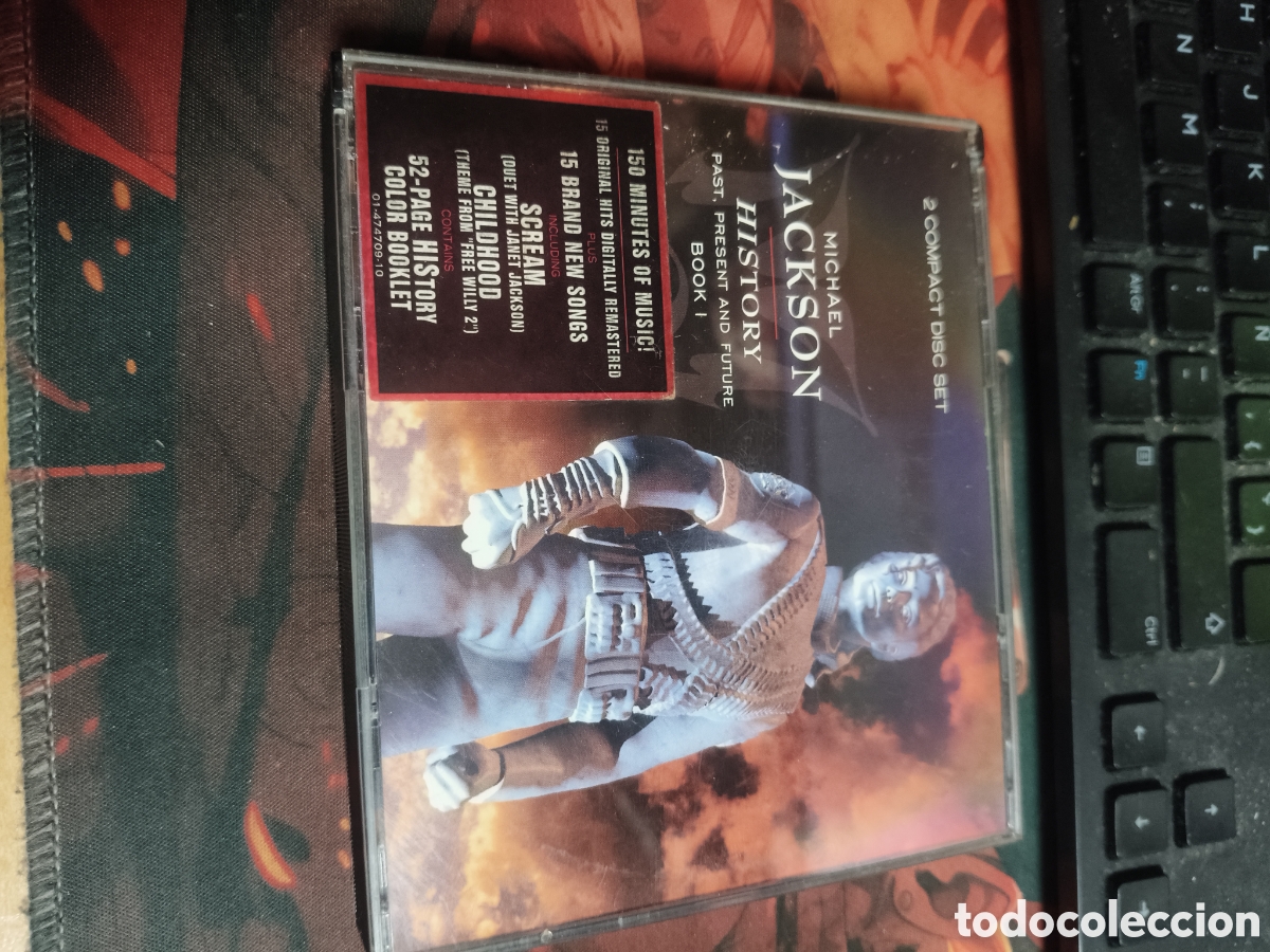CDs de M&uacute;sica: Michael Jackson history 2 CD