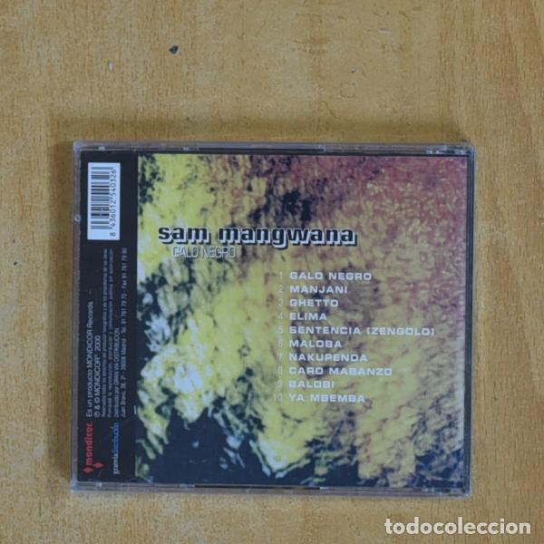 CDs de m&uacute;sica: SAM MANGWANA - GALO NEGRO - CD - Foto 2