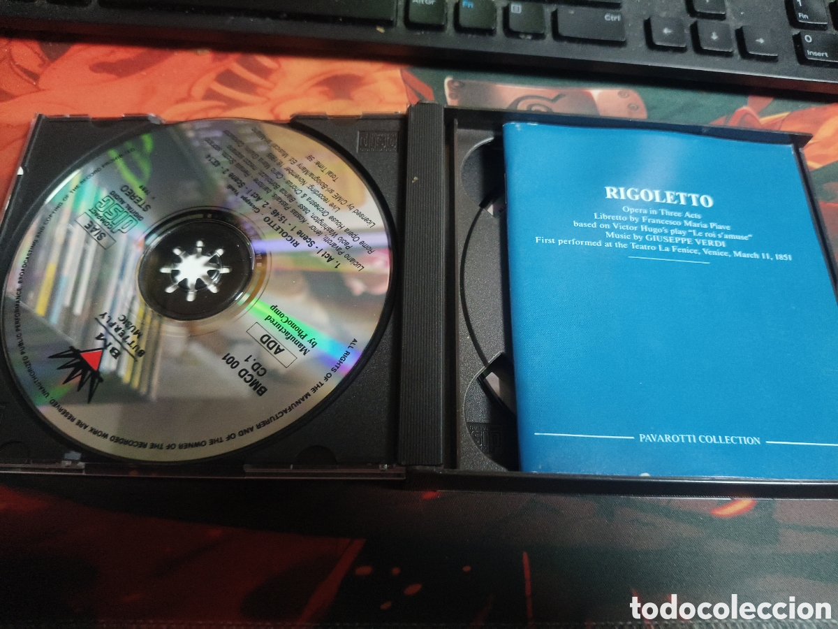 CDs de m&uacute;sica: Verdi rigoletto (opera completa) - Foto 2
