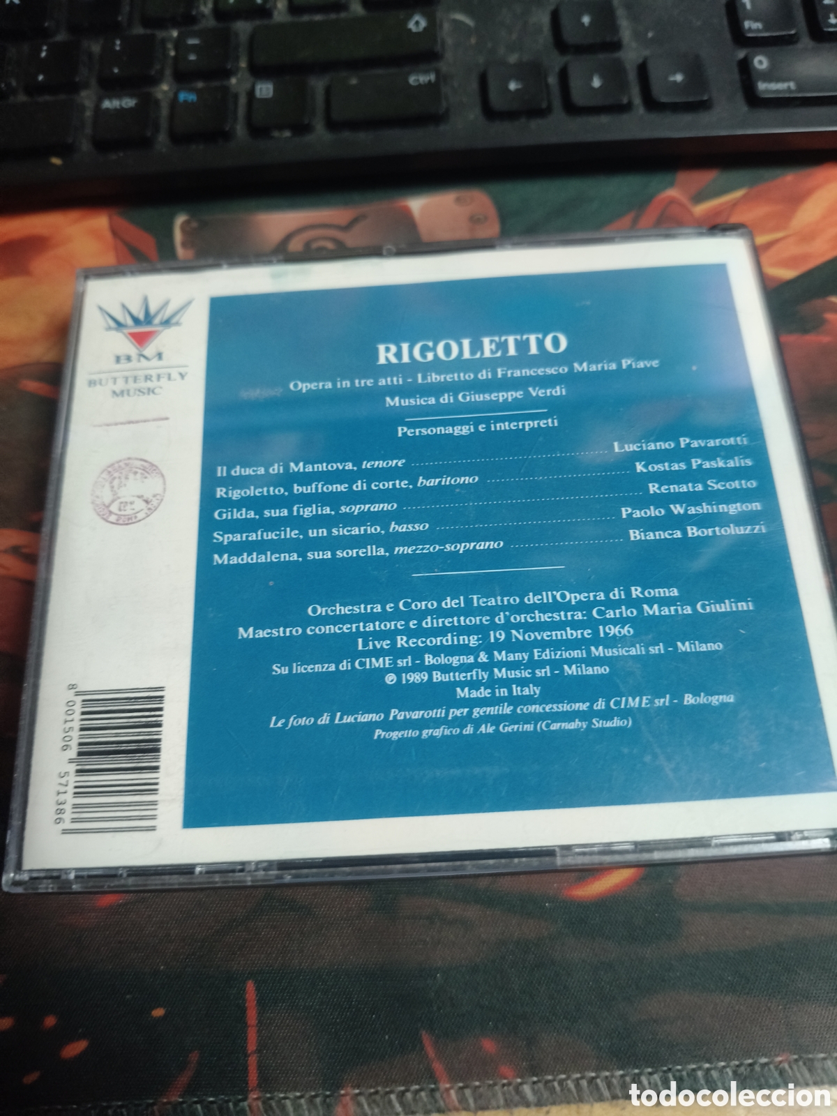 CDs de m&uacute;sica: Verdi rigoletto (opera completa) - Foto 4