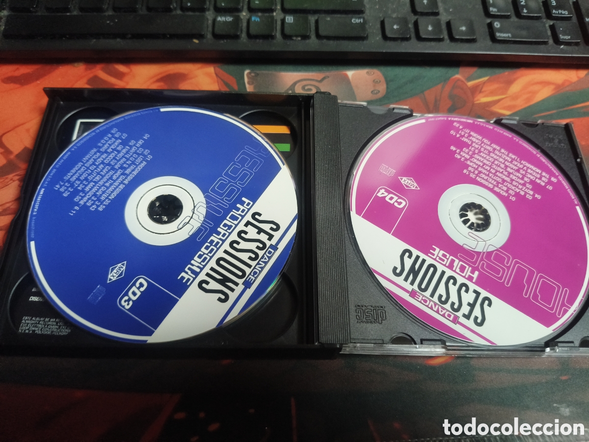 CDs de m&uacute;sica: Dance sessions - 4 Cds - Foto 4