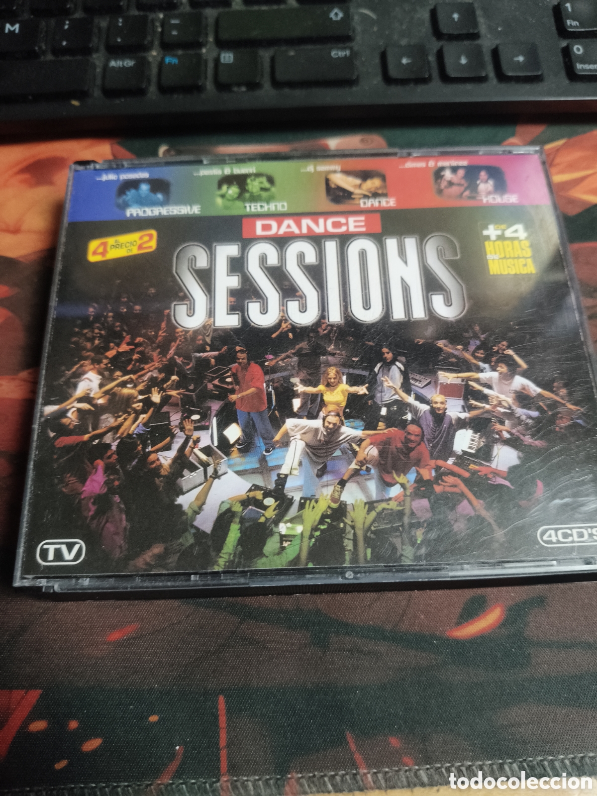 CDs de M&uacute;sica: Dance sessions - 4 Cds