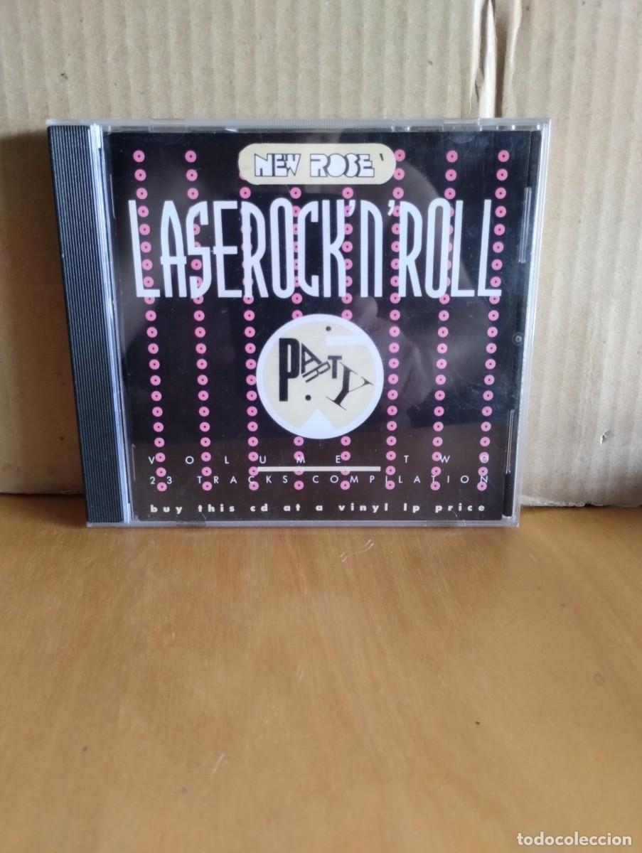 CDs de M&uacute;sica: NEW ROSE - LASER ROCK&acute;N&acute;ROLL PARTY VOL.2 --- T.FALCO,A.CHILTON,SLICKEE BOYS,J.FELICE,LYRES