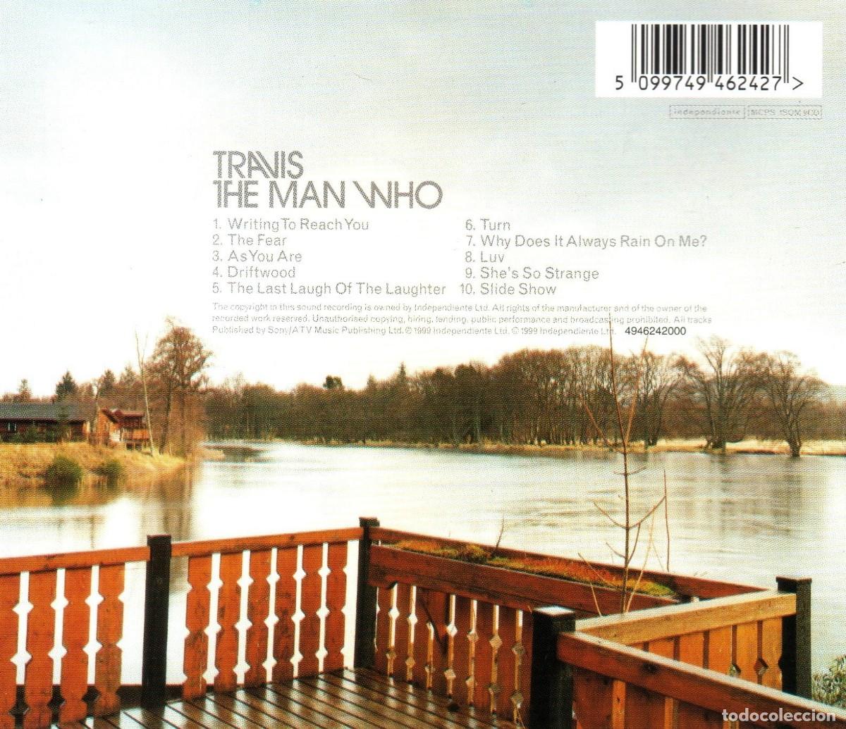 CDs de m&uacute;sica: TRAVIS. THE MAN WHO. CD. - Foto 3