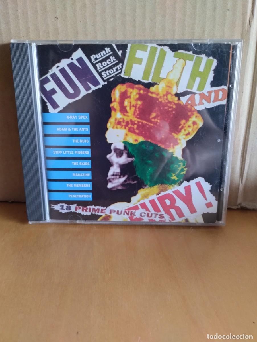 CDs de M&uacute;sica: FUN,FILTH AND FURY ! -----RUTS,SKIDS,MAGAZINE,MEMBERS,MEKONS,PENETRATION......