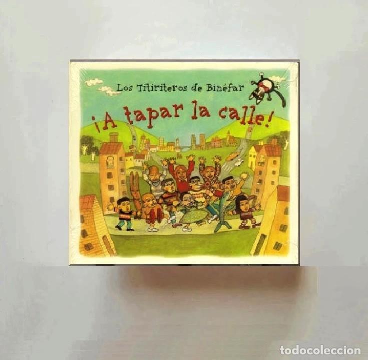 CDs de M&uacute;sica: TITIRITEROS DE BINEFAR. A TAPAR LA CALLE. TEATRO DE TITERES. HUESCA. CD.