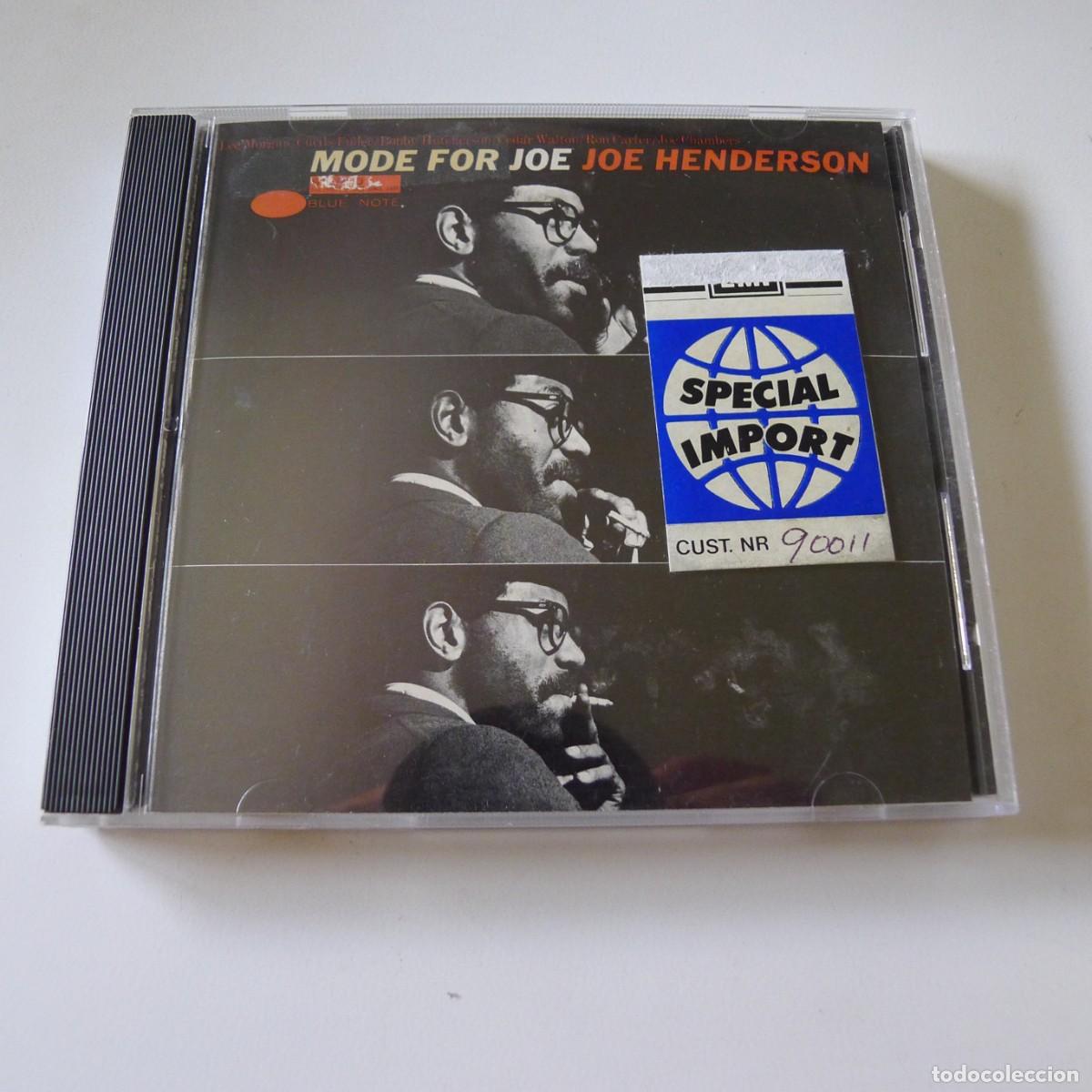 CDs de m&uacute;sica: Joe Henderson &ndash; Mode For Joe CD blue note records edicion US