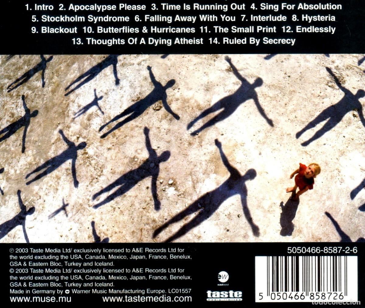 CDs de m&uacute;sica: MUSE. ABSOLUTION. CD. - Foto 2