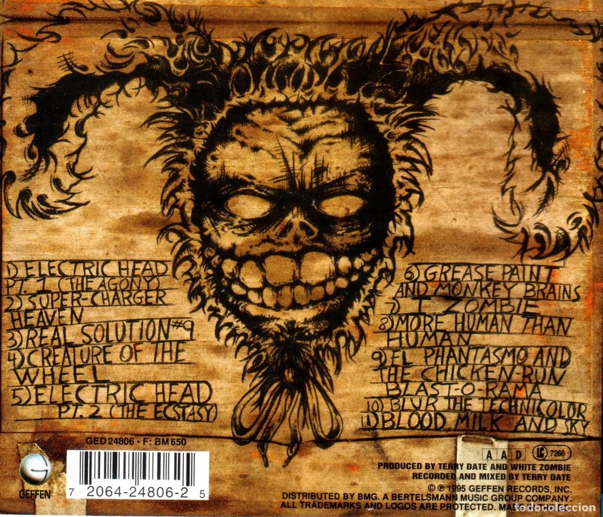 CDs de m&uacute;sica: WHITE ZOMBIE. ASTRO-CREEP 2000. CD. - Foto 2