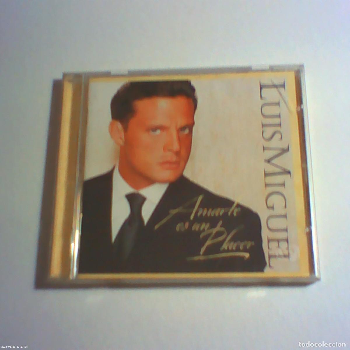 CDs de M&uacute;sica: cd luis miguel. amarte es un placer. wea 1999 germany. 12 temas. libreto letras (seminuevo)