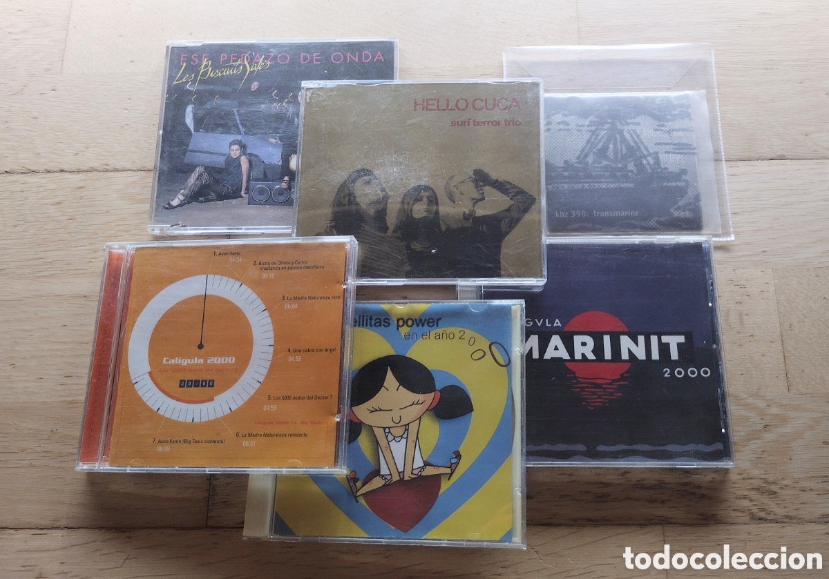 CDs de M&uacute;sica: Lote ced&eacute;s variados pop y electr&oacute;nica
