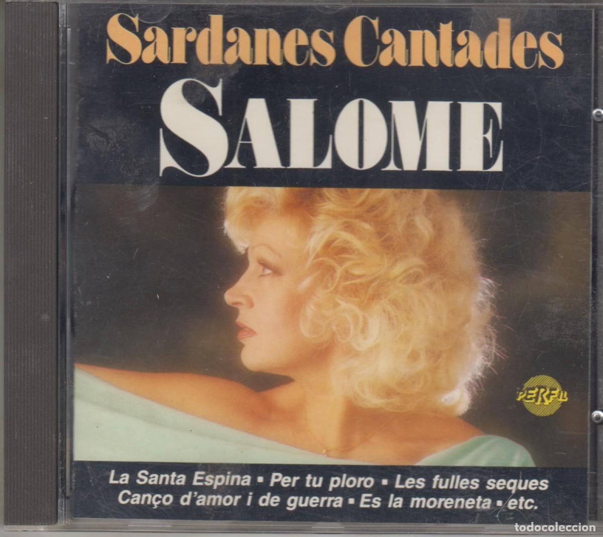 CDs de M&uacute;sica: Salom&eacute; cd Sardanes cantades 1989 Perfil Divucsa