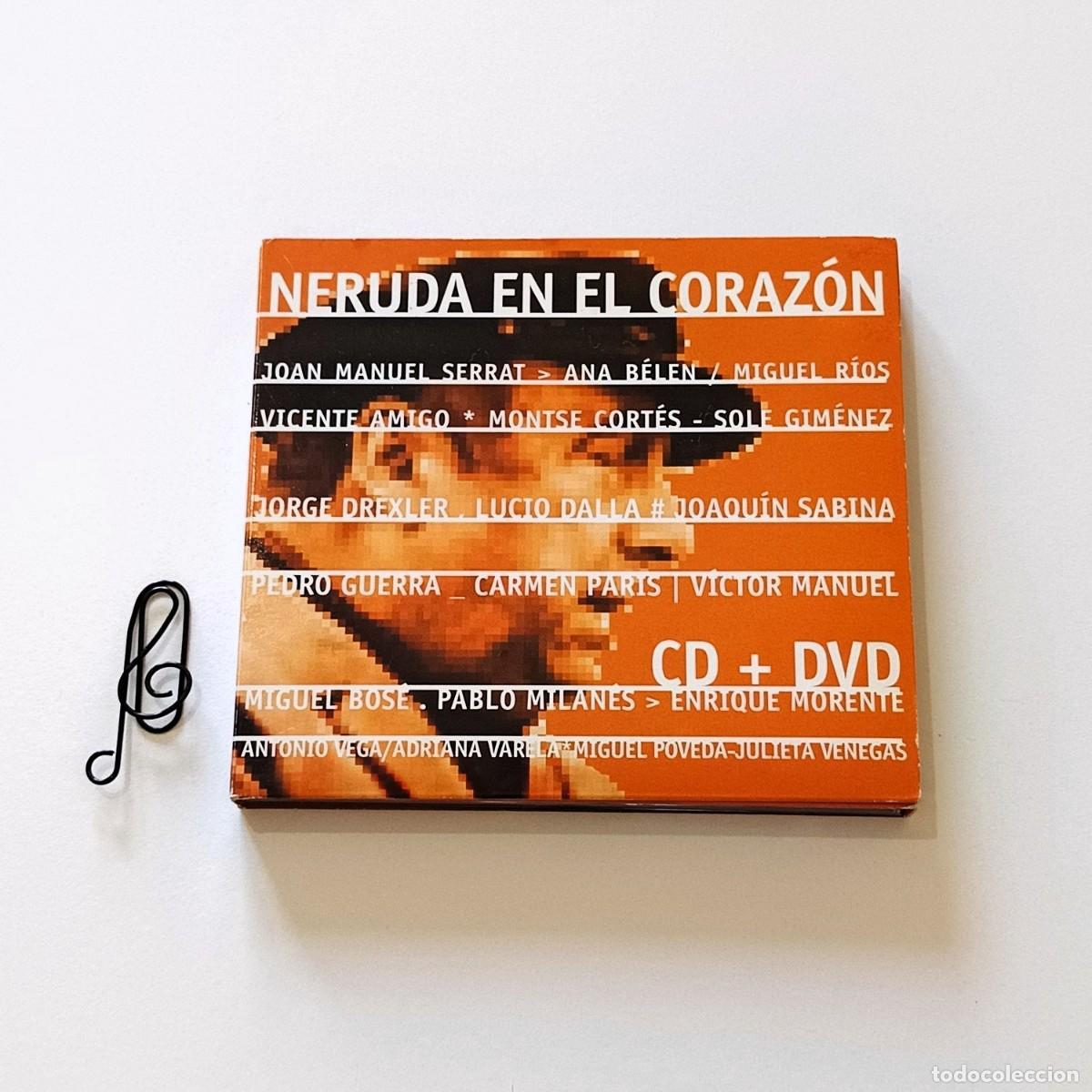 CDs de M&uacute;sica: CD+DVD Neruda en el coraz&oacute;n