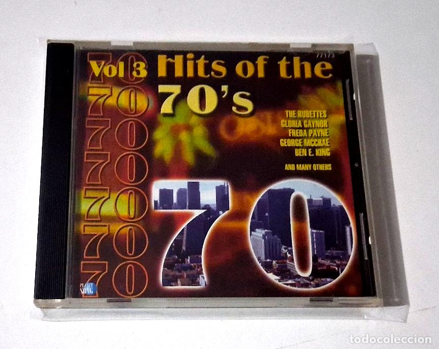 CDs de M&uacute;sica: CD &rdquo;HITS OF THE 70'S VOL 3&rdquo; CD 18 TRACKS THE RUBETTES GLORIA GAYNOR THE EQUALS