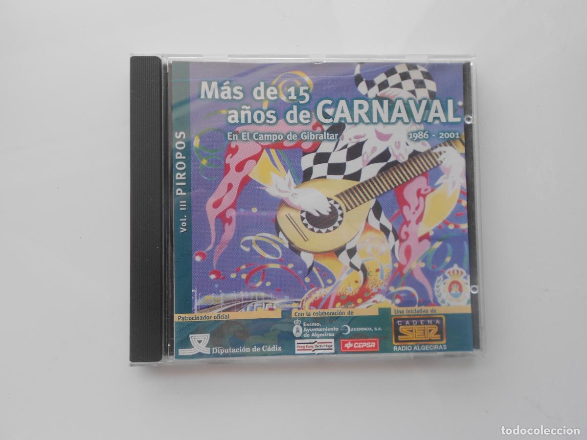 CDs de M&uacute;sica: MAS DE 15 A&Ntilde;OS DE CARNAVAL EN EL CAMPO DE GIBRALTAR -1986-2001 - VOL III- PIROPOS - CD