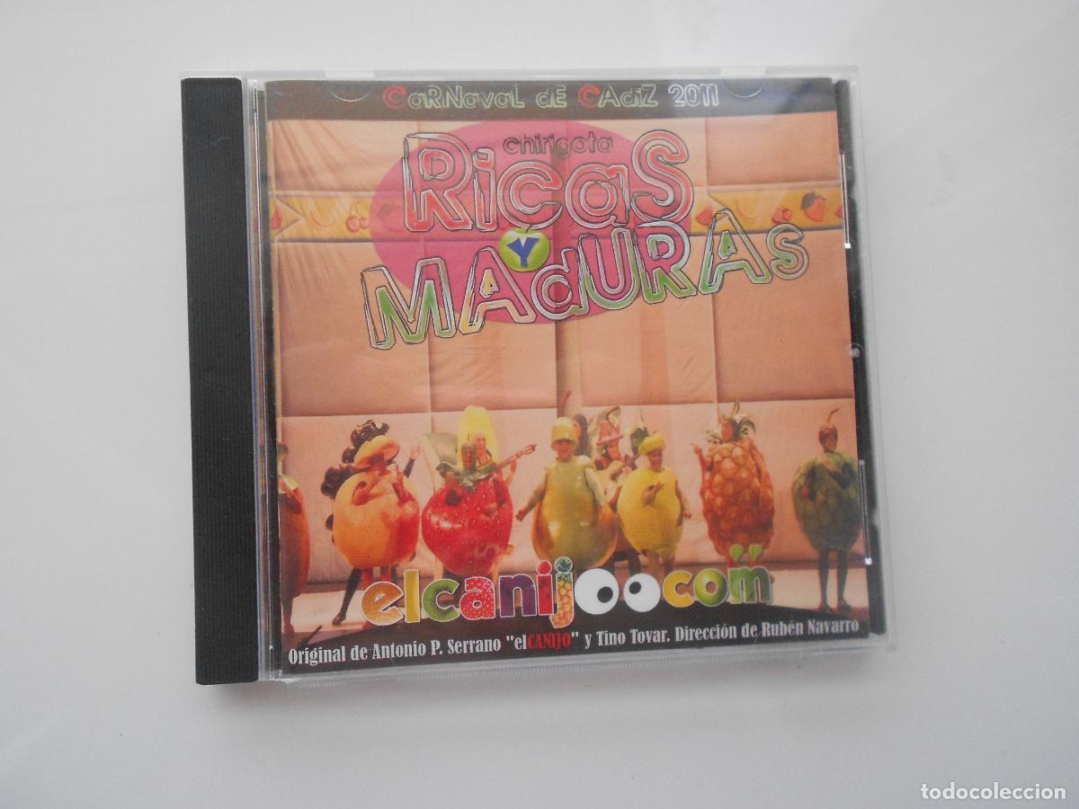 CDs de M&uacute;sica: RICAS Y MADURAS - CHIRIGOTA - CARNAVAL DE CADIZ 2001 - CD