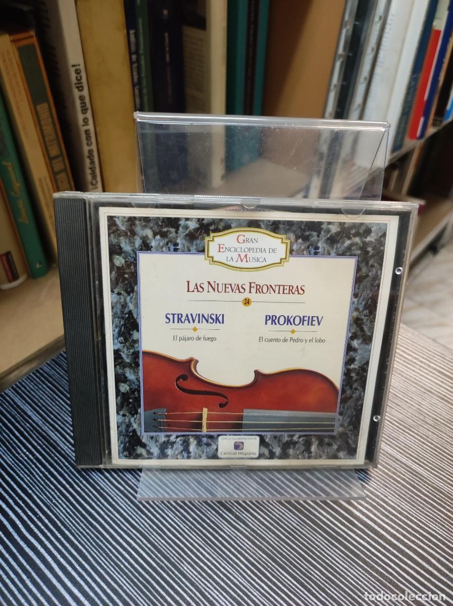 CDs de M&uacute;sica: Las Nuevas Fronteras (El p&aacute;jaro de fuego / El cuento de Pedro y el lobo) &Iacute;gor Stravinski / Sergu&eacute;i P