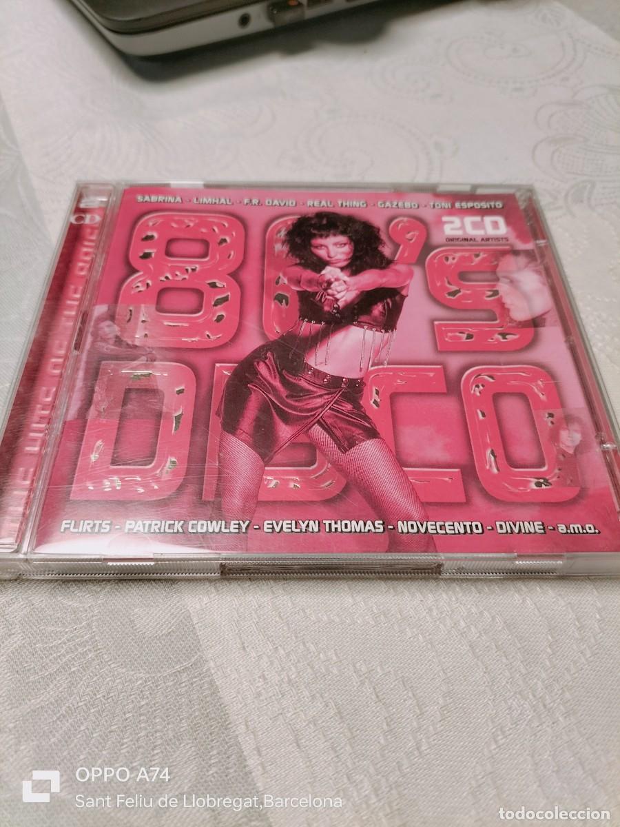 CDs de M&uacute;sica: RAR 2 CD'S. 80'S DISCO. SABRINA, F.R.DAVID, NOVECENTO. ITALO