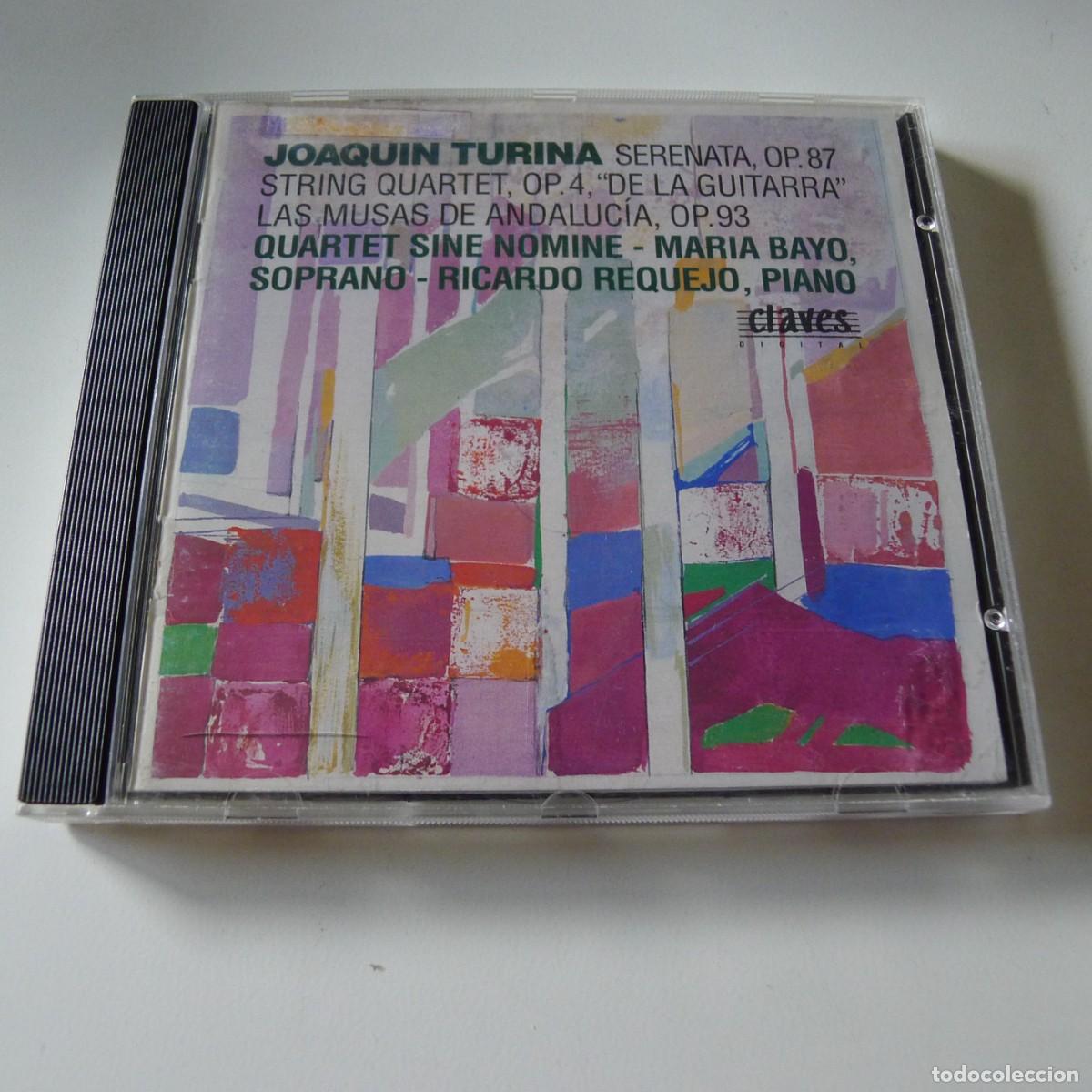 CDs de M&uacute;sica: Joaqu&iacute;n Turina, Quartet Sine Nomine, &ndash; Serenata - De la Guitarra - Las Las Musas De Andaluc&iacute;a CD