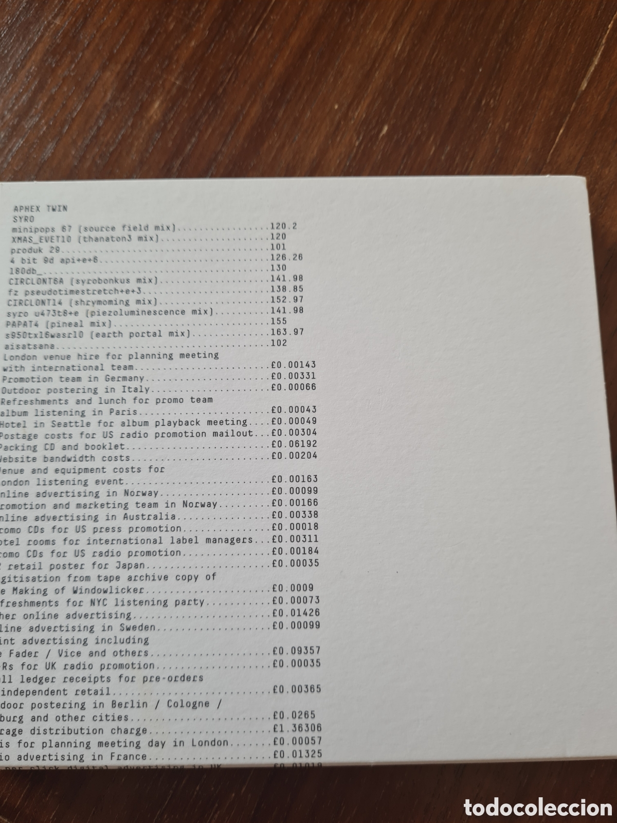 CDs de M&uacute;sica: Aphex Twin - Syro (CD, 2014)
