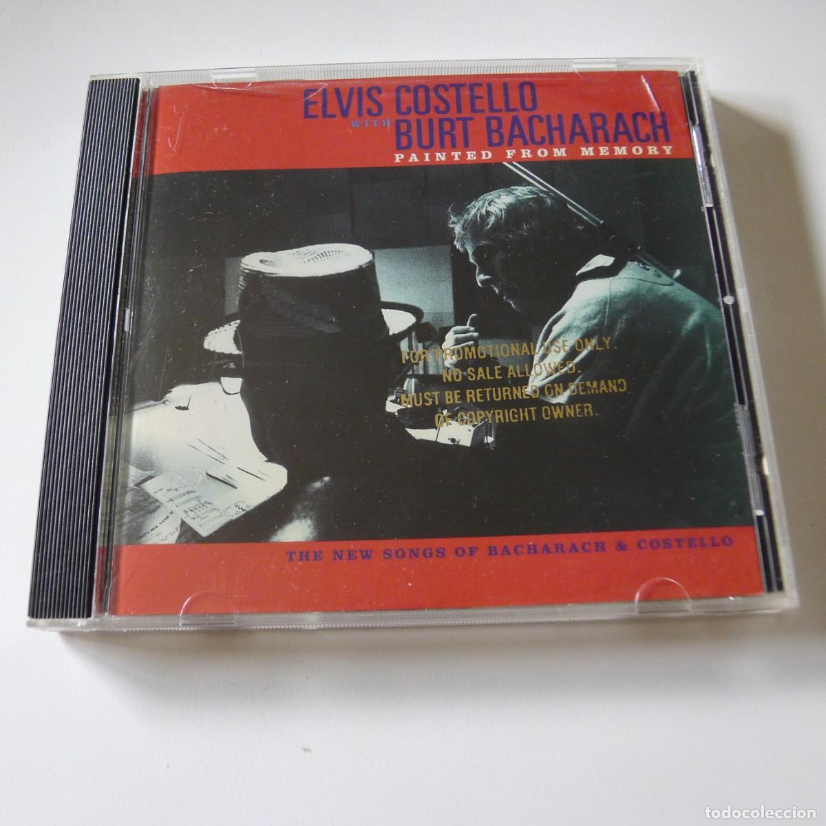 CDs de M&uacute;sica: Elvis Costello With Burt Bacharach &ndash; Painted From Memory CD edicion US
