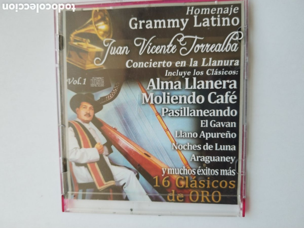 CDs de M&uacute;sica: CD JUAN VICENTE TORREALBA/HOMENAJE CL&Aacute;SICOS LATINOS