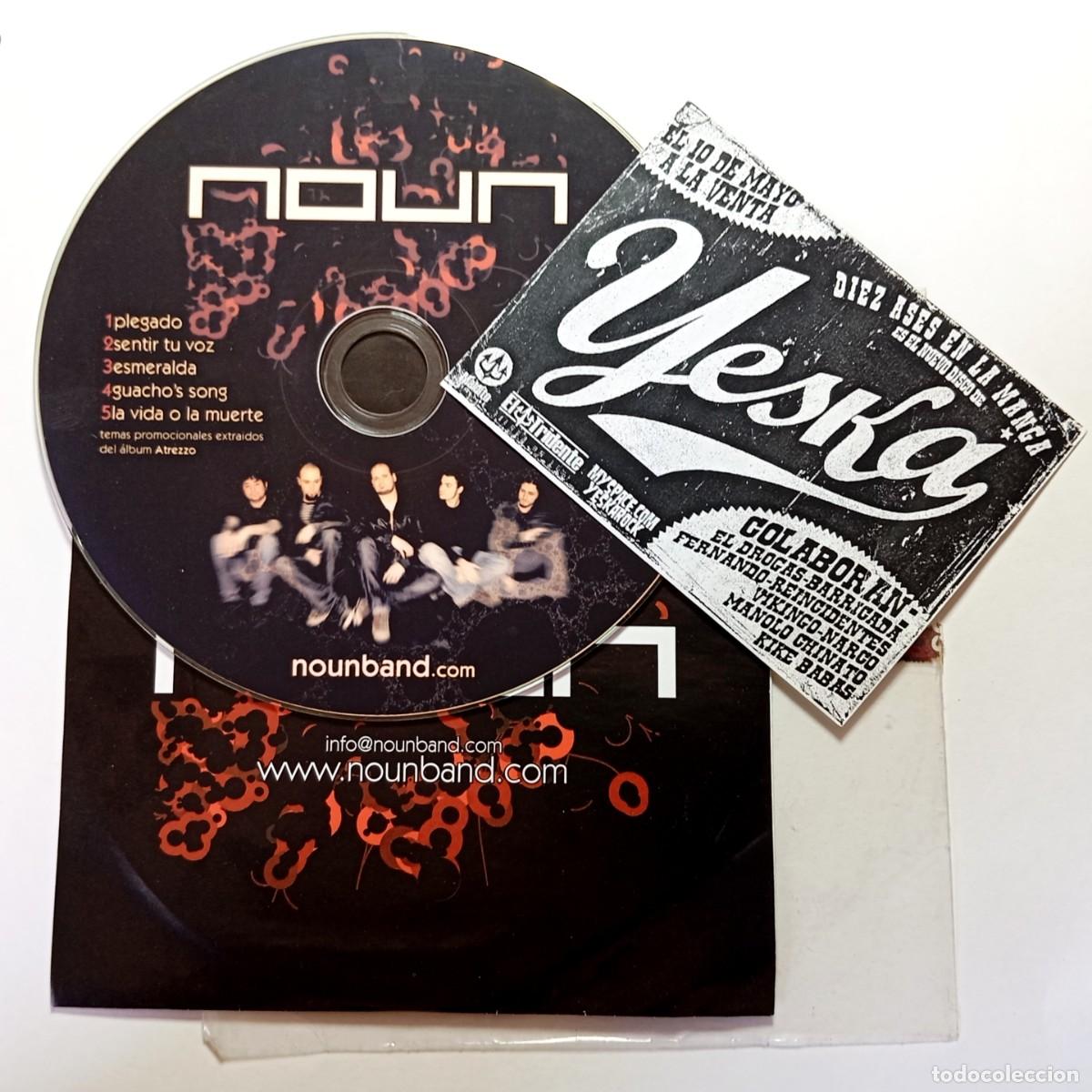 CDs de M&uacute;sica: ⚜️ &Ntilde;09X09. CD Promocional Noun Atrezzo 2005 Rock Alternativo Mas Publicidad Yeska Rareza Pack
