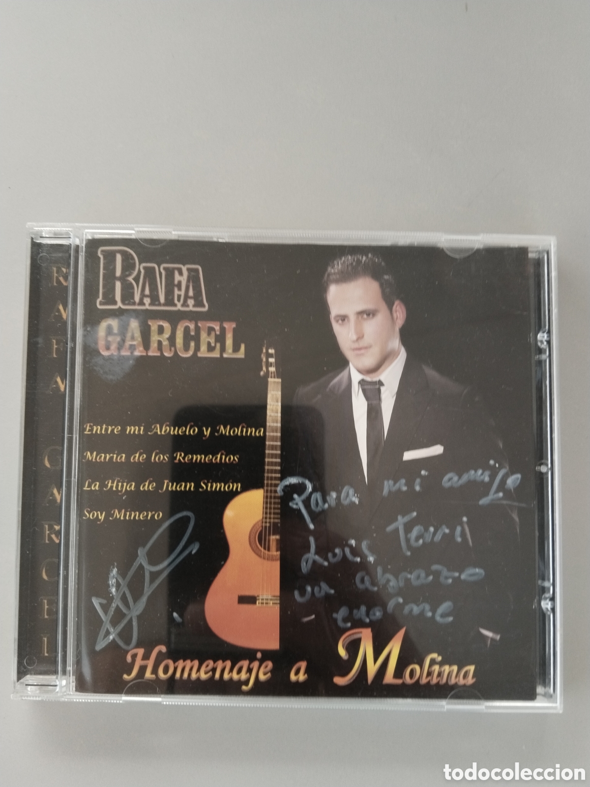 CDs de M&uacute;sica: Rafa garcel homenaje a Molina
