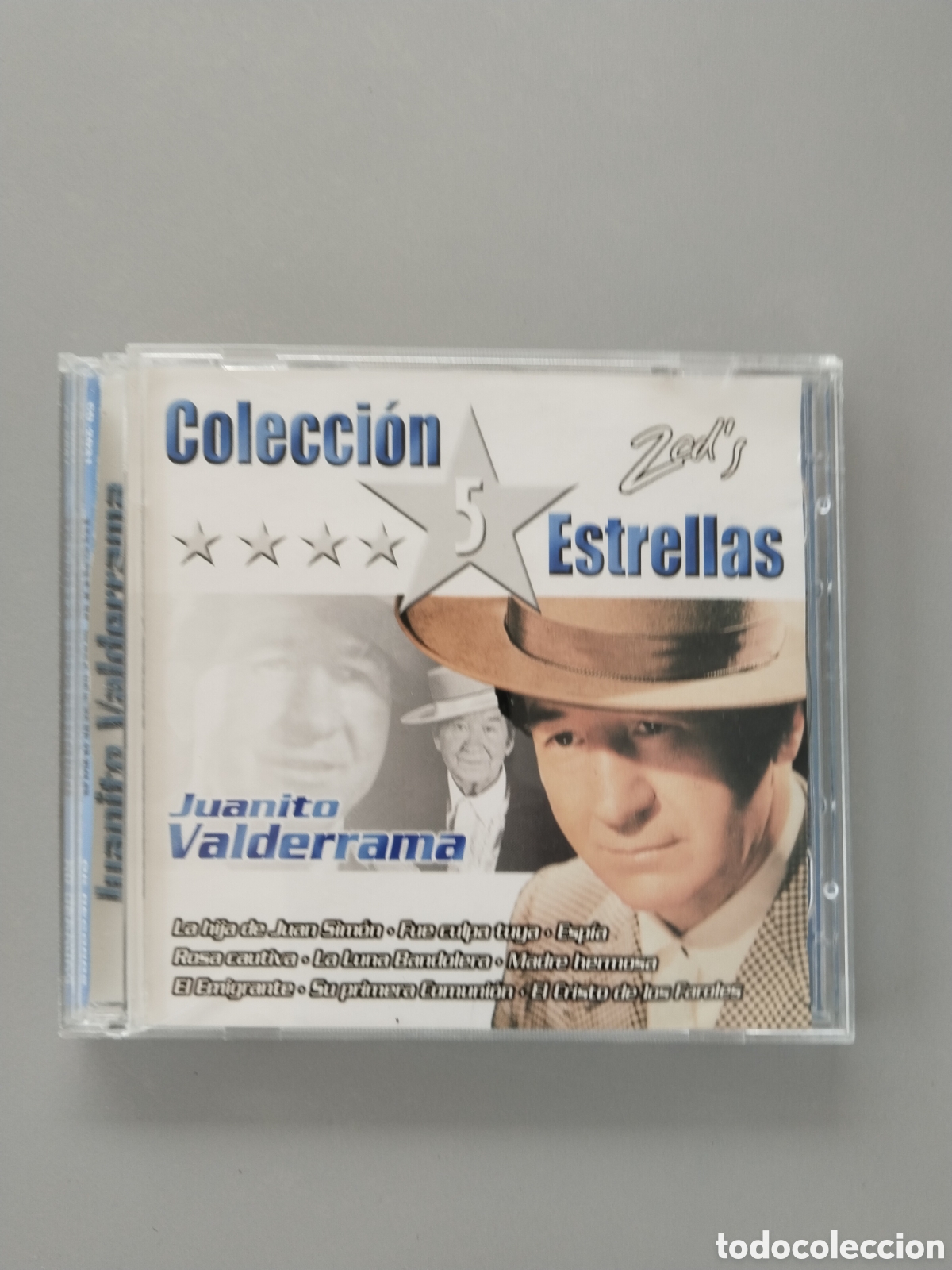 CDs de M&uacute;sica: Juanito Valderrama colecci&oacute;n cinco estrellas doble CD