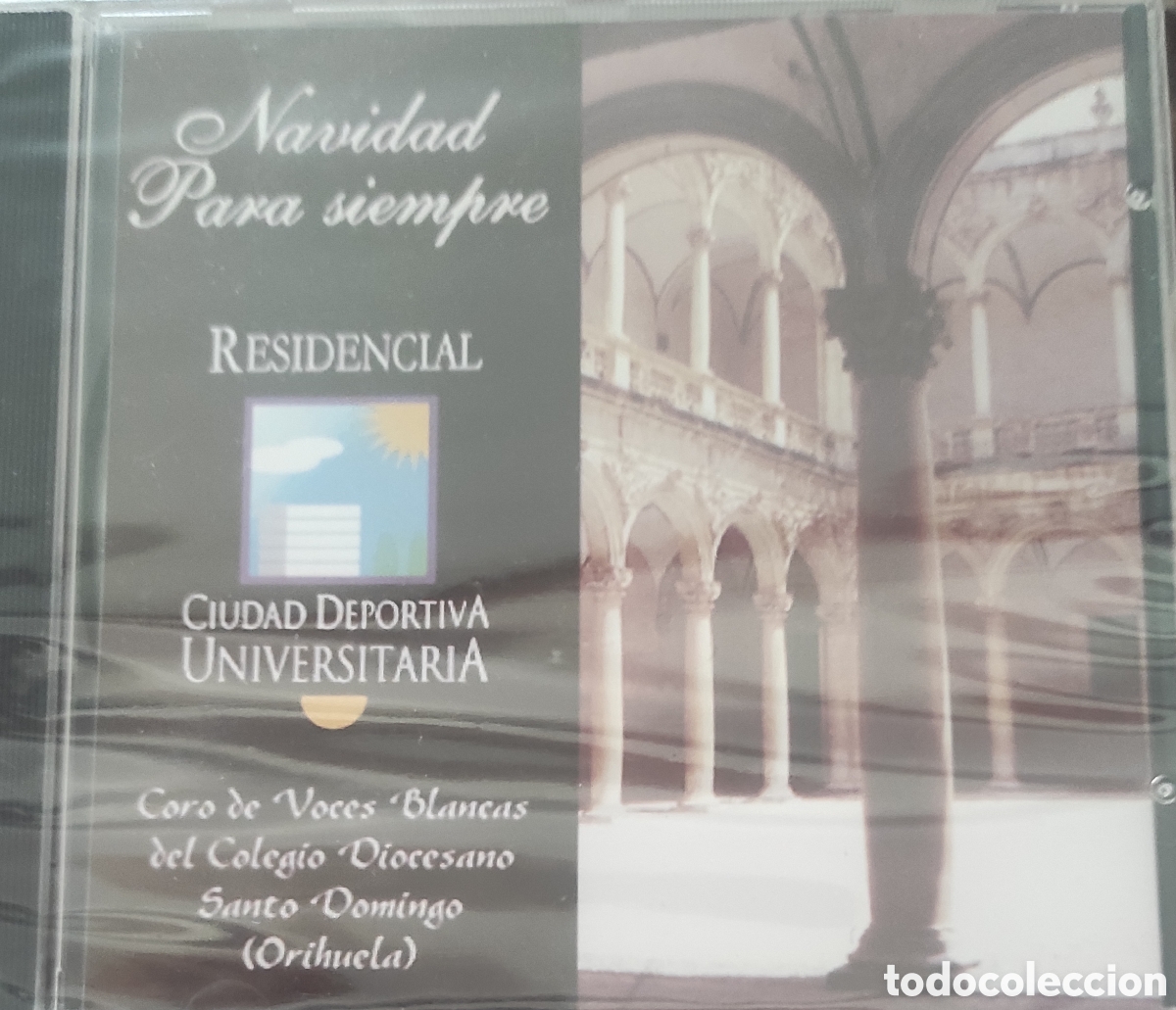 CDs de M&uacute;sica: Navidad para siempre. coro de voces blancas del colegio diocesano Santo Domingo. Orihuela.
