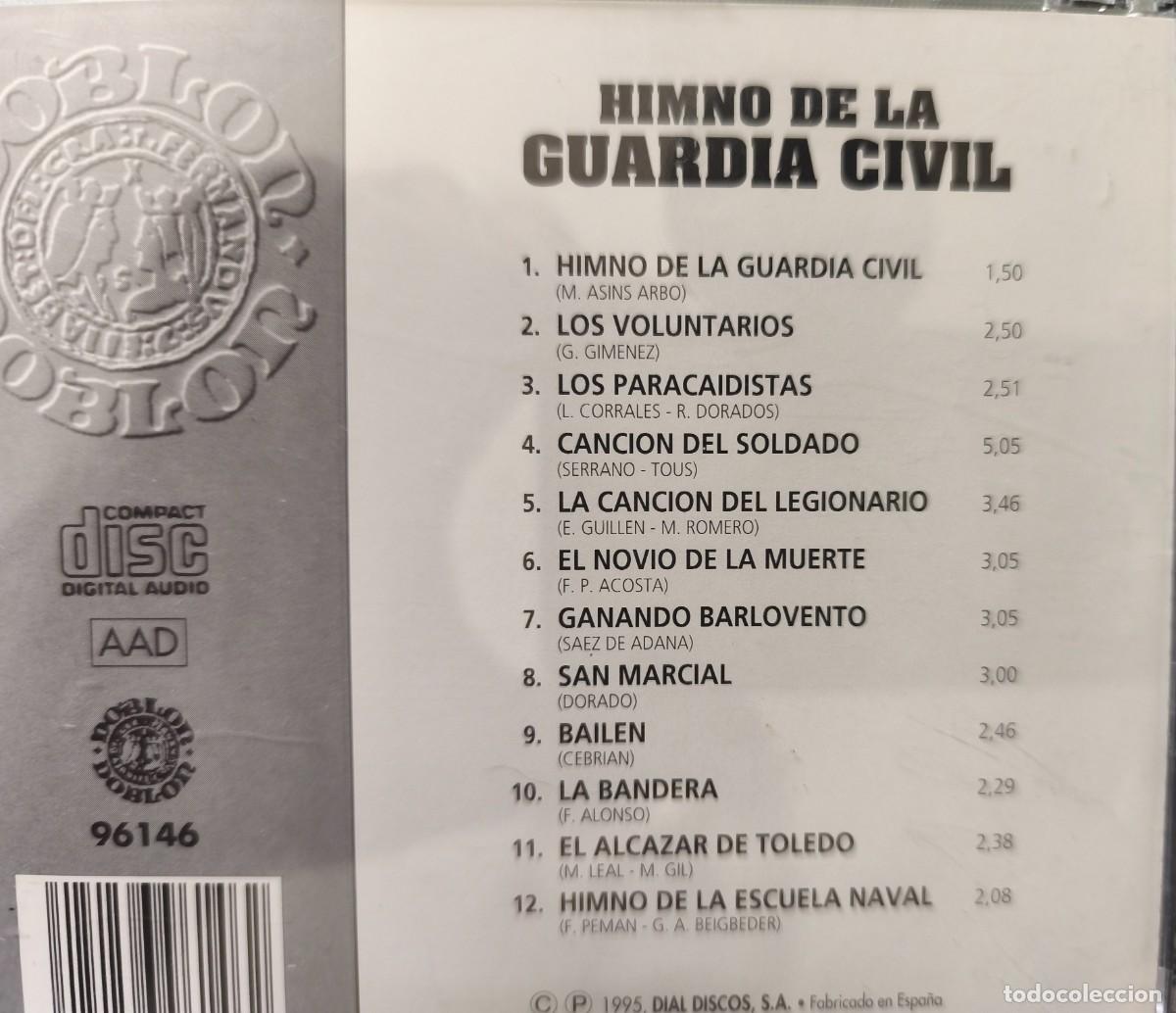 CDs de m&uacute;sica: Himno de la Guardia Civil - Foto 2