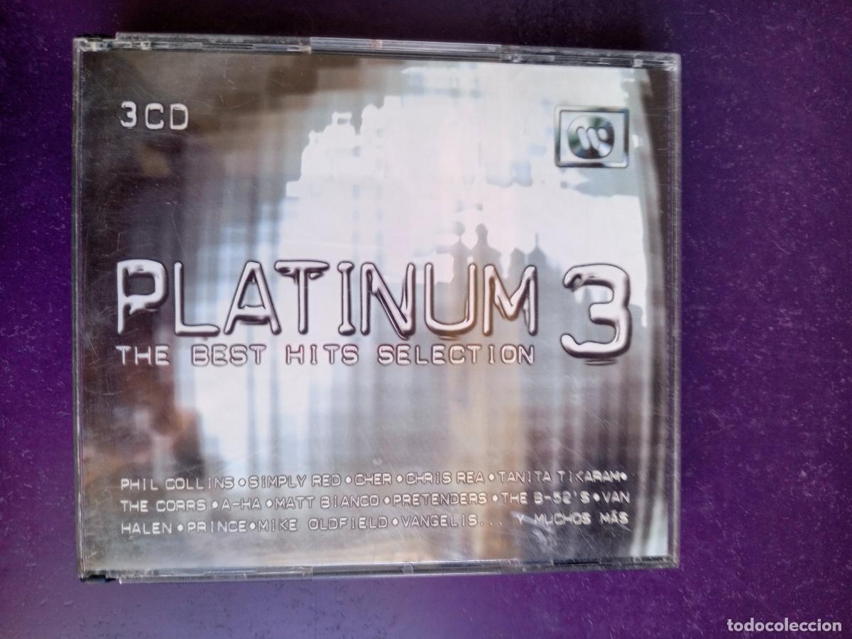 CDs de M&uacute;sica: PLATINUM 3 - TRIPLE CD WARNER 2003 - 55 TEMAS - MIKE OLDFIELD, PRINCE, A-HA, FLEETWOOD MAC, ETC