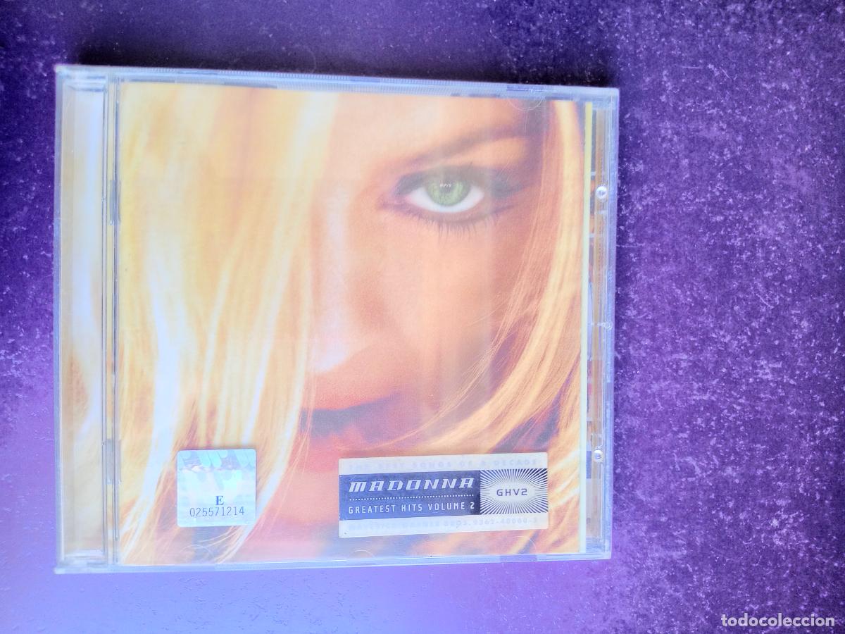 CDs de M&uacute;sica: Madonna &ndash; GHV2 (Greatest Hits Volume 2) - CD WARNER 2001 - LEVE USO