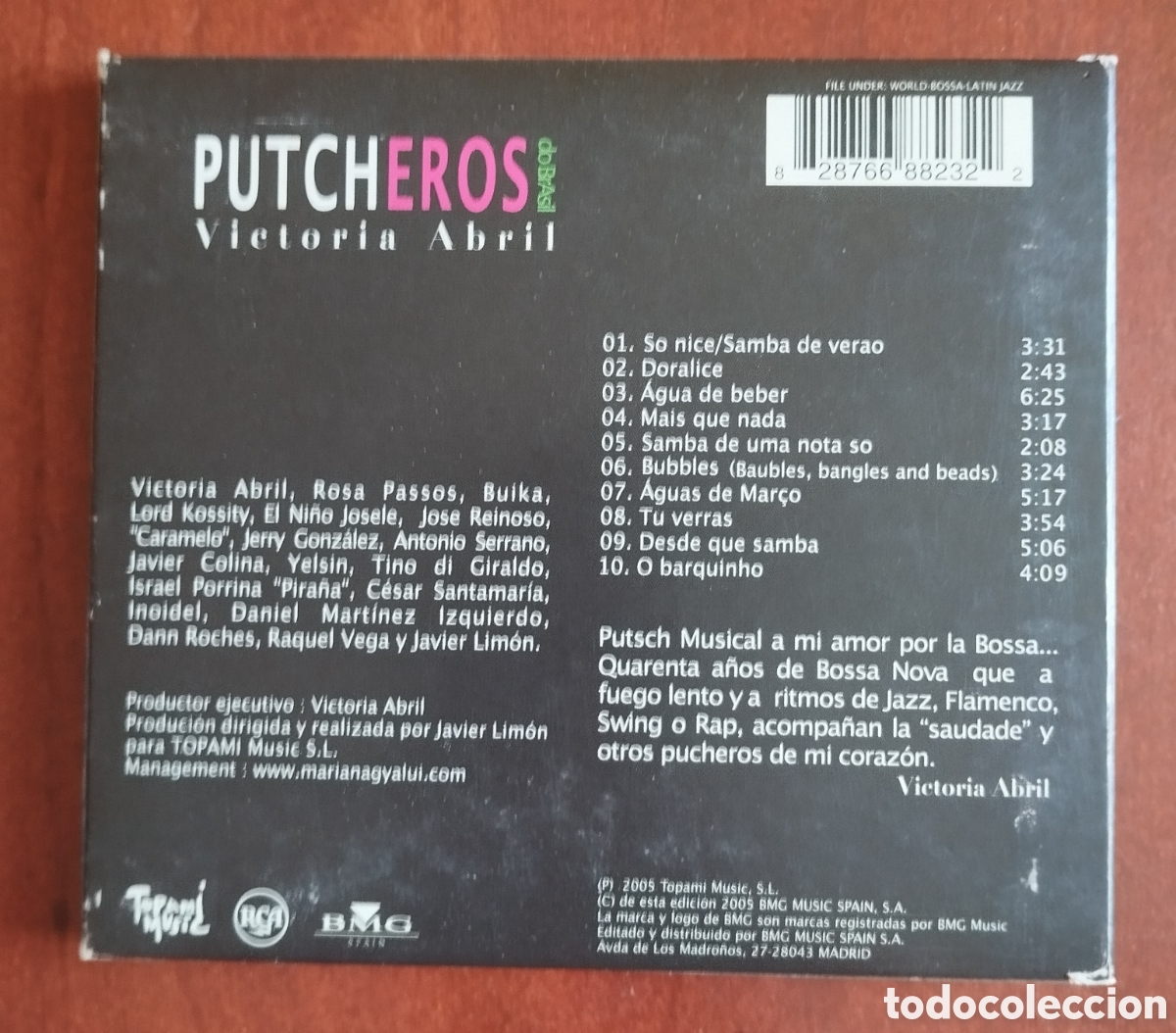 CDs de m&uacute;sica: Victoria Abril - Putcheros - CD - Foto 2