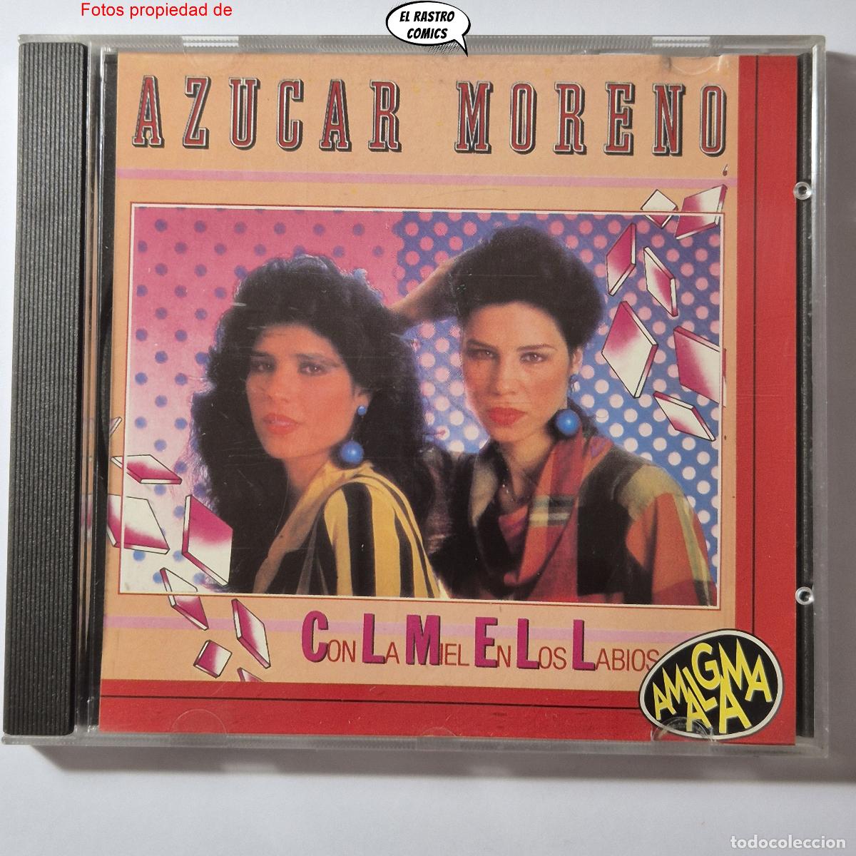 CDs de M&uacute;sica: Az&uacute;car Moreno, Con la miel en los labios, CD Amalgama, EMI 1994