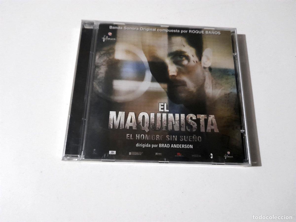 CDs de M&uacute;sica: ORIGINAL SOUNDTRACK &rdquo;EL MAQUINISTA&rdquo; CD 19 TRACKS ROQUE BA&Ntilde;OS BSO OST BANDA SONOR