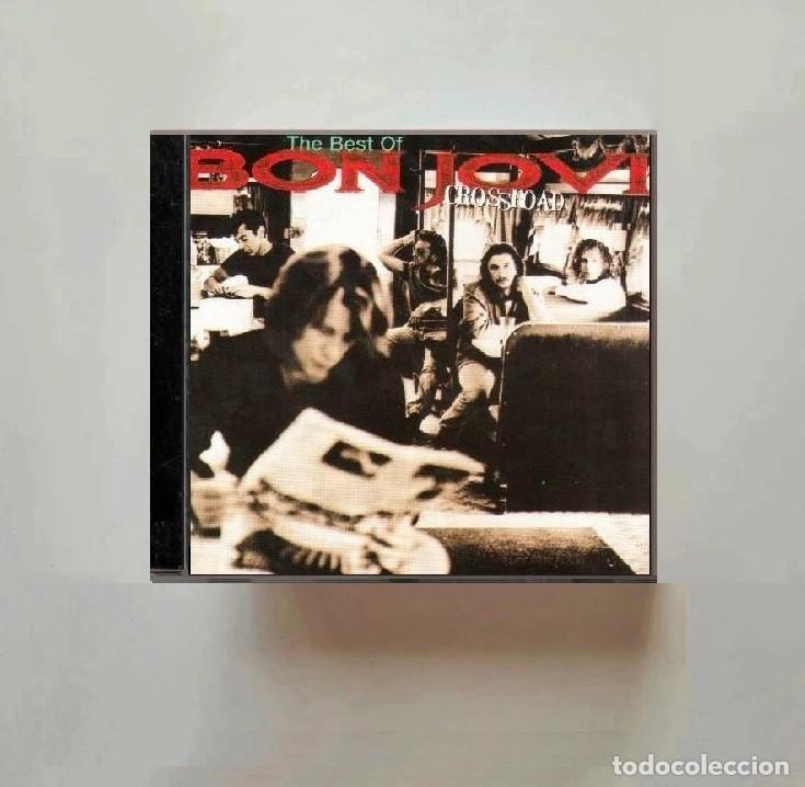 CDs de M&uacute;sica: BON JOVI. THE BEST OF. CROSS ROAD. RECOPILATORIO. CD.